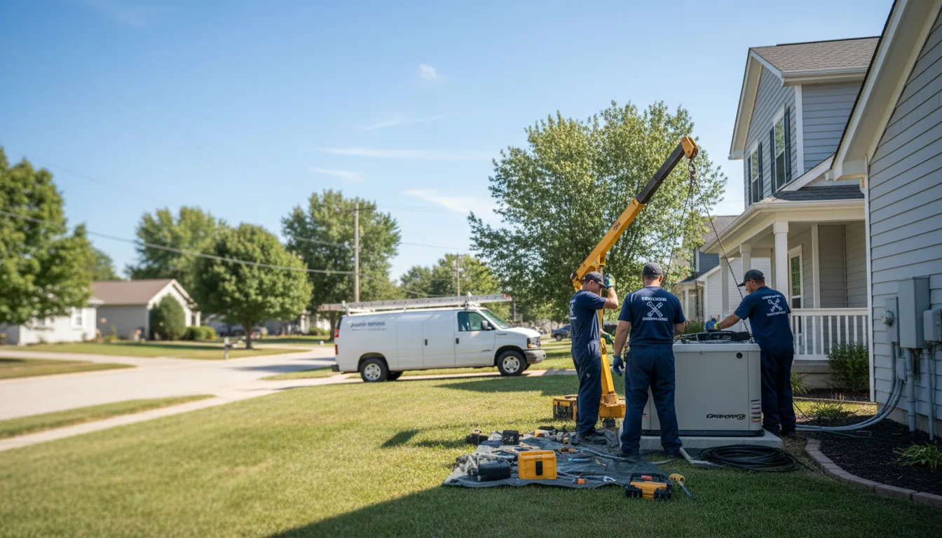 Generator Installation in Cissna Park, IL near me
